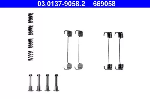 Accessory Kit, parking brake shoes