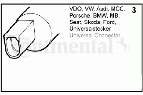 CONTINENTAL/VDO Washer Fluid Pump, window cleaning (246-082-008-025Z)