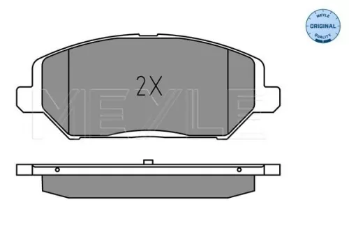 MEYLE Brake Pad Set, disc brake (0252280420)