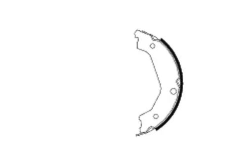 Brake Shoe Set, parking brake