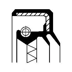 CORTECO Shaft Seal, differential (49107032)