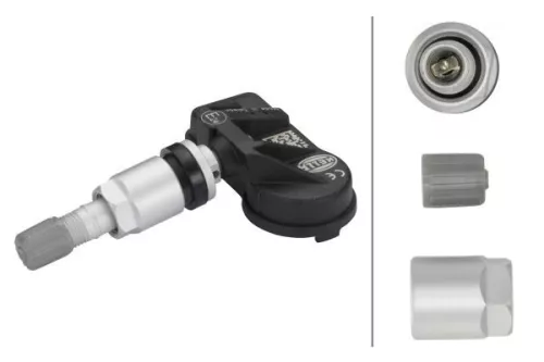 HELLA Wheel Sensor, tyre-pressure monitoring system (6PP358139-411)