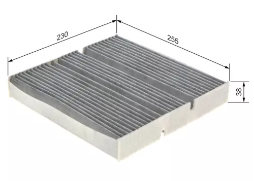 BOSCH Filter, cabin air (1987435609)