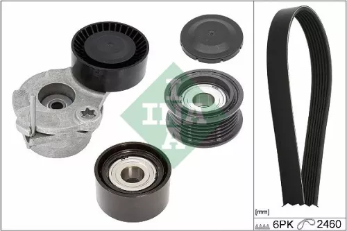 Schaeffler INA V-Ribbed Belt Set (529053810)