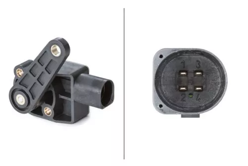 HELLA Actuator, headlight levelling (6PM008739-001)