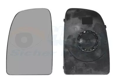 VAN WEZEL Mirror Glass, exterior mirror (1651833)