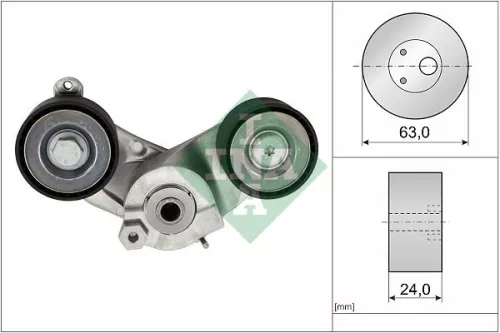 Belt Tensioner, V-ribbed belt