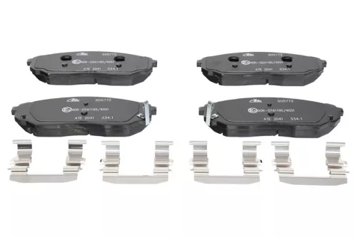 ATE Brake Pad Set, disc brake (13.0460-5772.2)
