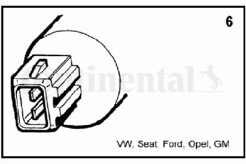 CONTINENTAL/VDO Washer Fluid Pump, headlight cleaning (246-082-008-021Z)