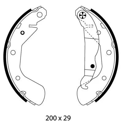 Brake Shoe Set