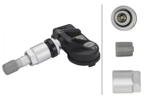 HELLA Wheel Sensor, tyre-pressure monitoring system (6PP358139-011)