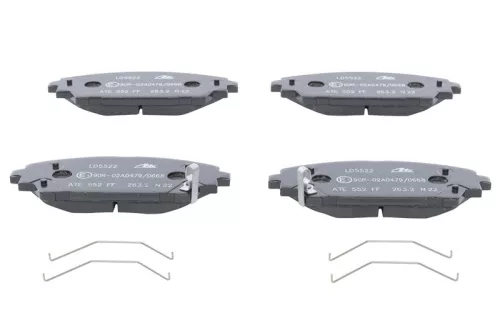 ATE Brake Pad Set, disc brake (13.0470-5522.2)