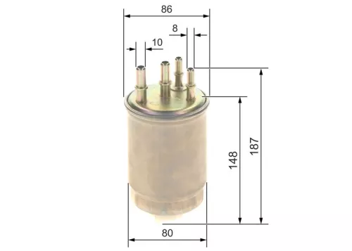 BOSCH Fuel Filter (F026402244)