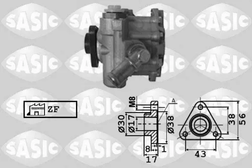 SASIC Hydraulic Pump, steering (7076049)