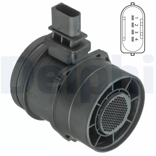 DELPHI Mass Air Flow Sensor (AF10396-12B1)