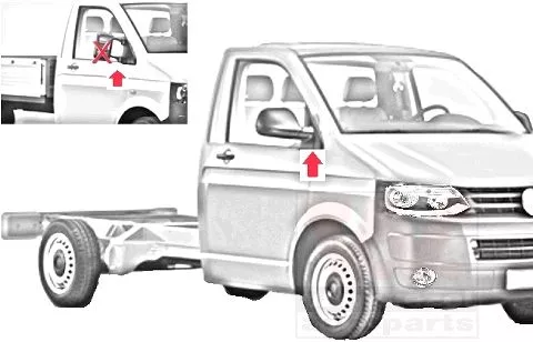 VAN WEZEL Exterior Mirror (5790803)