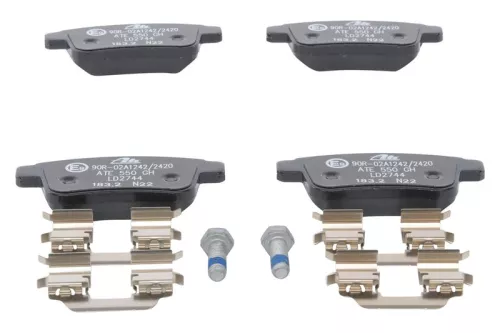 ATE Brake Pad Set, disc brake (13.0470-2744.2)