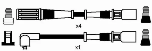 NGK Ignition Cable Kit (8523)