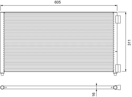 Condenser, air conditioning