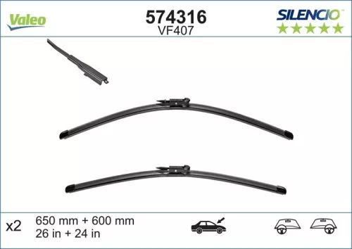 VALEO Wiper Blade (574316)