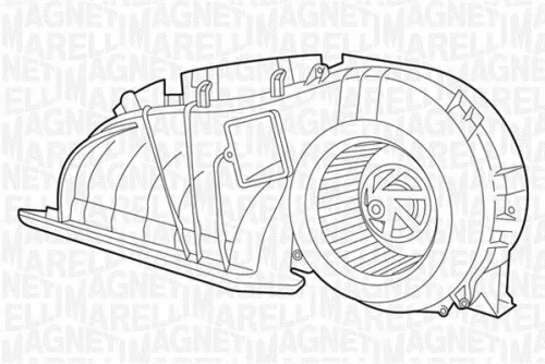 MAGNETI MARELLI Interior Blower (069401324010)