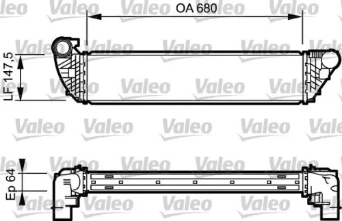 VALEO Charge Air Cooler (817828)