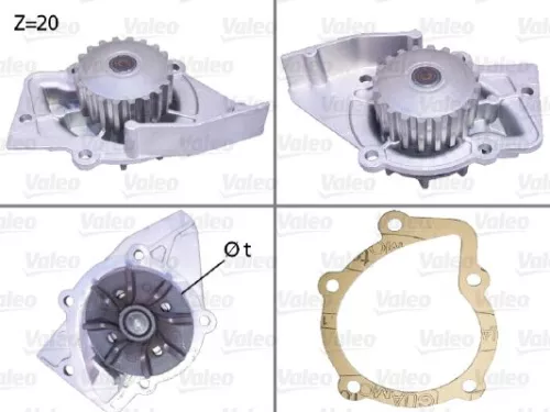 VALEO Water Pump, engine cooling (506575)