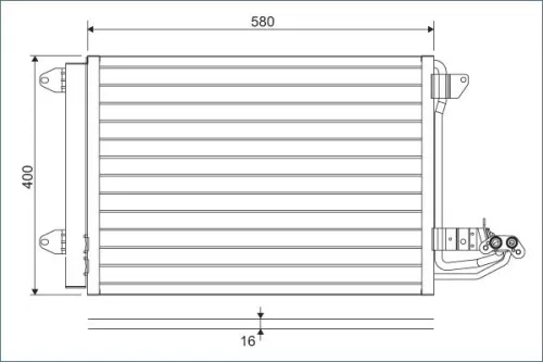 Condenser, air conditioning