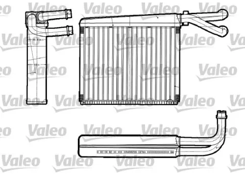 VALEO Heat Exchanger, interior heating (812251)