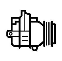 NRF Compressor, air conditioning (320220)
