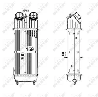 NRF Charge Air Cooler (30196)