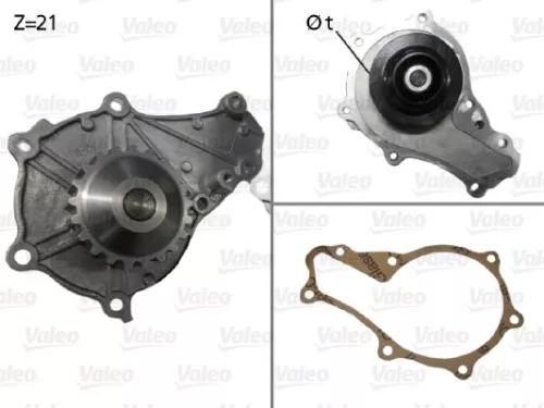 VALEO Water Pump, engine cooling (506714)