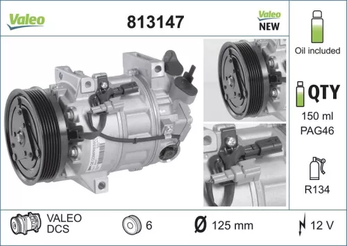Compressor, air conditioning