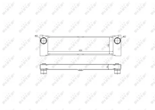 NRF Charge Air Cooler (30901)