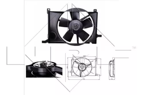 Fan, engine cooling