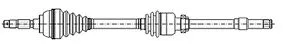 METELLI Drive Shaft (17-0602)