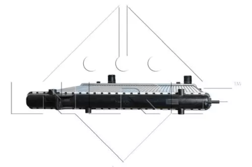 NRF Radiator, engine cooling (58027)