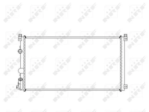 NRF Radiator, engine cooling (58322)