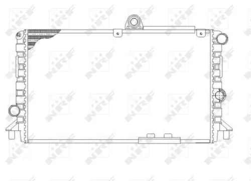NRF Radiator, engine cooling (58809)