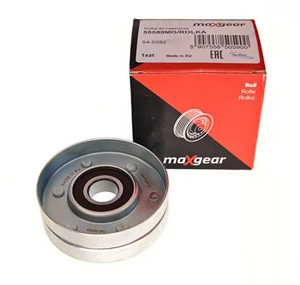 MAXGEAR Tensioner Pulley, V-ribbed belt (54-0282)