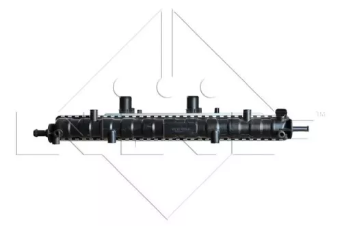 NRF Radiator, engine cooling (53607)