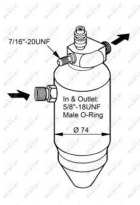NRF Dryer, air conditioning (33077)