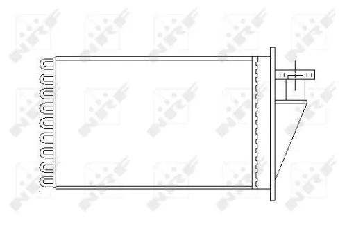 NRF Heat Exchanger, interior heating (53565)