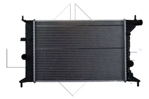 NRF Radiator, engine cooling (509516)