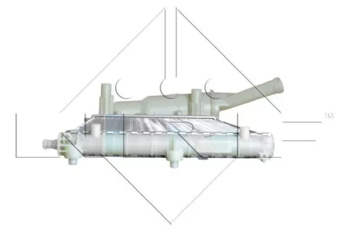 NRF Radiator, engine cooling (53619)