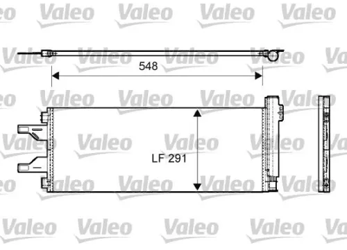 VALEO Condenser, air conditioning (814069)