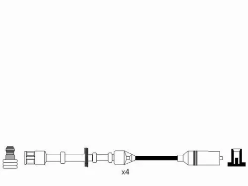 NGK Ignition Cable Kit (0967)