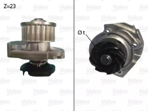 VALEO Water Pump, engine cooling (506686)