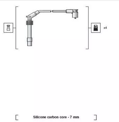 MAGNETI MARELLI Ignition Cable Kit (941318111159)