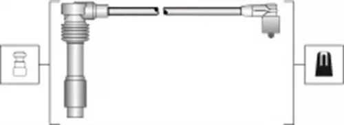 MAGNETI MARELLI Ignition Cable Kit (941318111294)
